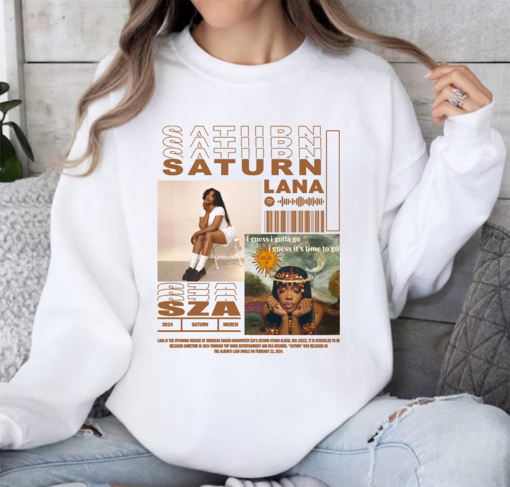 SZA Shirt, SZA Saturn shirt, Sza Lana Album Shirt, Singer SZA Lana Graphic Sweatshirts Unisex Shirt, Sza Merch, Gift For Fans