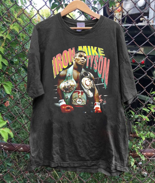 Mike Tyson Dinero Vintage T-Shirt, Style Iron Mike Tyson Graphic T-shirt, Tyson T-Shirt, Mike Tyson unisex tee