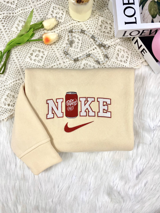 Dr. Pepper Embroidery Sweatshirt – Hoodie – T-Shirt