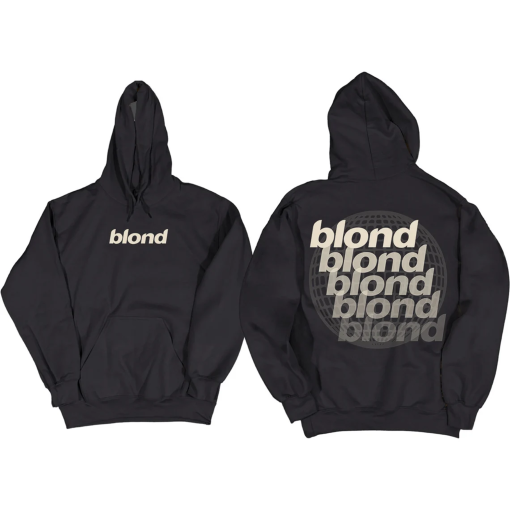 Frank Ocean BLOND GLOBE FADE Hoodie | blond album | blonded | music gift | cool gift ideas | Trends Exclusive | y2k | soft hoodie