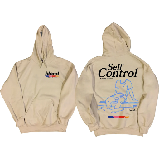 Frank Ocean BLOND SELF CONTROL Hoodie | blond album | blonded | music gift | cool gift ideas | Trends Exclusive | y2k | soft hoodie