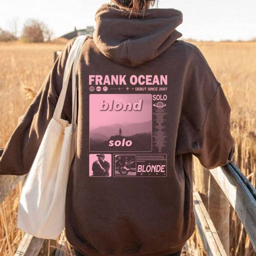 Frank Ocean Lyrics Hoodie, Frank Ocean, Vintage Blond 2024, Frank Ocean Merch