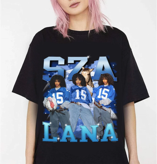 Vintage 90s SZA Shirt, SZA Lana Shirt, Rap Hip Hop Shirt, Sza Tour 2024 Shirt, New Album Shirt, Sos Sza Shirt, Gift For Fan, Sza Music Merch