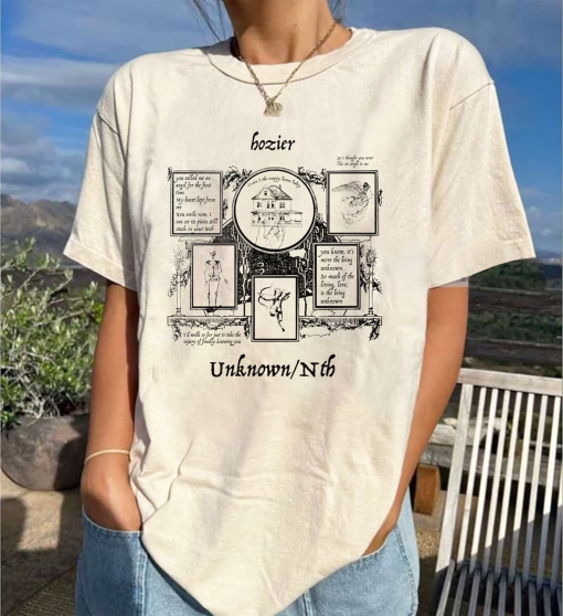 Hozier Band Vintage Shirt, From Eden Album Graphic Tee, Unreal Unearth Tour 2023 shirt, Hozier Shirt, Funny Hozier Album Shirt Gift For Men