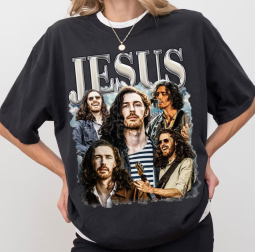 Hozier Jesus Shirt, Lord Of The Rings Hozier Aragon Shirt, Jesus Shirt, Sirius Black Shirt, Hozier Fan Gift, Hozier Unreal Unearth 2024