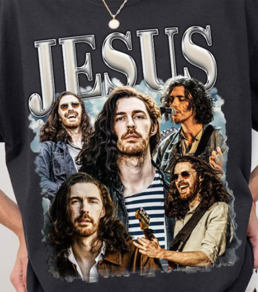 Hozier Jesus Shirt, Lord Of The Rings Hozier Aragon Shirt, Jesus Shirt, Sirius Black Shirt, Hozier Fan Gift, Hozier Unreal Unearth 2024