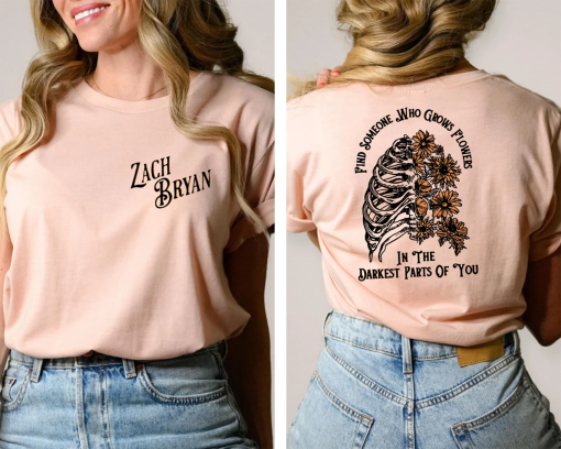 Find Someone Who Grows Flowers In The Darkest Parts Of You, Zach Bryan Shirt, Sun to me Zach Bryan Sweatshirt , American Heartbreak Tour