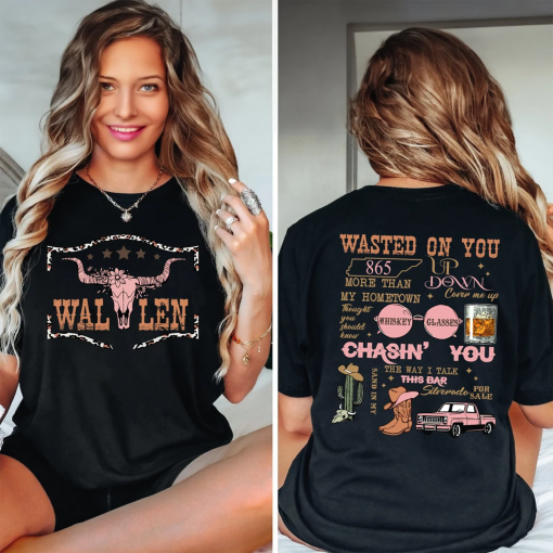 Wallen Shirt, Wallen Bullhead Shirt, Wallen T-Shirt, Wallen Westerns gift, Wallen Western T-Shirt, Cowboy Wallen Shirt