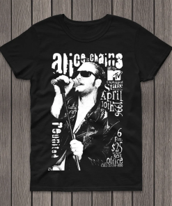 Limited Layne Staley Tribute Shirt, Grunge Rock…