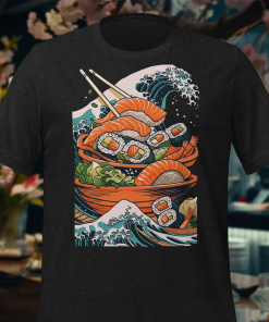 Sushi Shirt – Japan Art – Sushi…