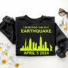 2024 New York City Earthquake shirt, I Survived the NYC Earthquake Tee, New York Earthquake Natural Disaster Sweater, Pray For New Jersey