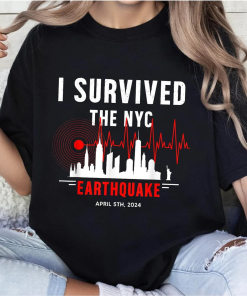 Earthquake T-shirt, Nyc earthquake, 2024 New York…