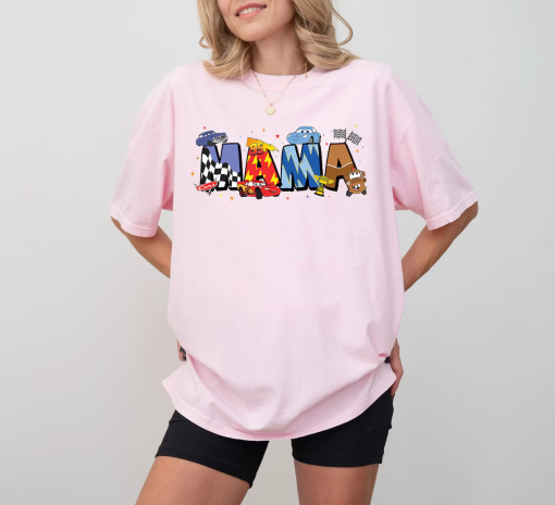 Disney Cars Movie Mama Shirt, McQueen Shirt, Disney Mother’s Day, Gift For Mom, Disneyland Trip Tee, Walt Disney World Trip