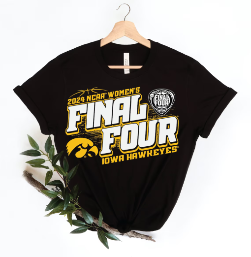 Iowa Hawkeyes Final Four Shirt 2024 NCAA Women’s Basketball shirt Fan Gift from the logo 22 shirt Iowa Final Four shirt