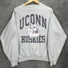 Vintage U.conn Hus.kies Sweatshirt, University of Connecticut Shirt, U.Conn Shirt, College Sweatshirt, NCAA Basketball, Unisex Shirt