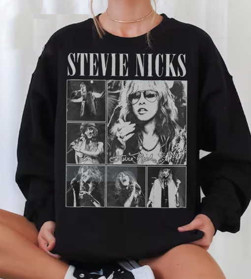 Vintage StevieNicks Shirt,Fleetwood Mac Shirt,StevieNicks 2024 Tour Shirt,Stevie Shirt Fan Gifts,Don’t be a lady be a legend shirt