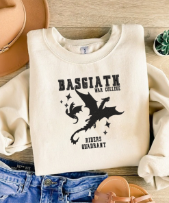 Basgiath Embroidered Shirt, Yourth Wing Sweatshirt, Dragon…