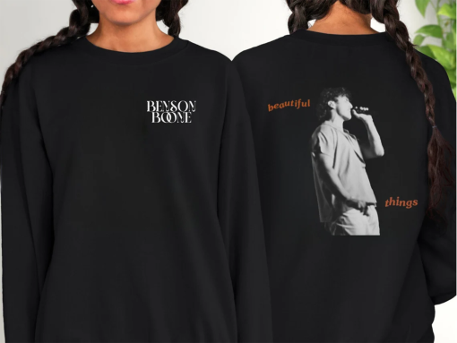 Benson Boone Sweatshirt, These Beautiful Things That I’ve Got, 2024 Tour Shirt, Vintage Crewneck