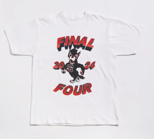 NC State Final Four T-Shirt 2024 | Limited Edition Fan Apparel – NC state shirt – Wolfpack shirt – Y2K shirt