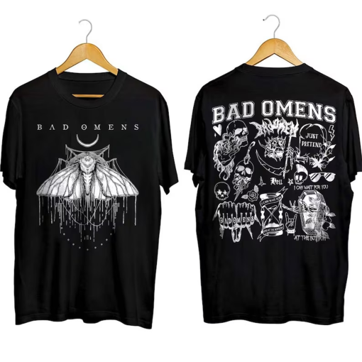 Vintage Bad Omens 2024, Bad Omens Concrete Forever Tour 2024, Bad Omens Rock Music, Fade Reaper, Wraith Bad Omens