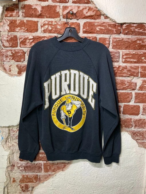 Vintage Purdue Boilermakers Sweatshirt, Purdue University Shirt, PU Shirt, College Sweatshirt, NCAA Basketball, Unisex T-Shirt S-5XL