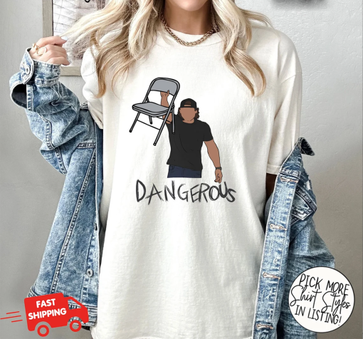 Dangerous Chair Comfort Colors Shirt, Morgan Wallen Mugshot Shirt, Wallen Fan Shirt, Mugshot Chair Shirt, Leave Them Broadway Chairs Alone