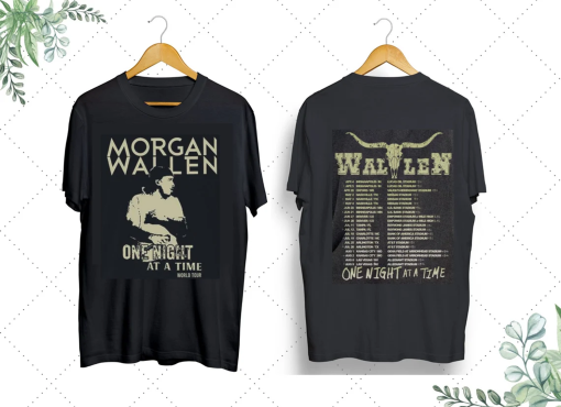 Morgan Wallen Tour 2024 T-Shirt, Morgan Wallen One Night At A Time Tour, Country Music Shirt, Cowboy Morgan Wallen Shirt, 90s Vintage Shirt