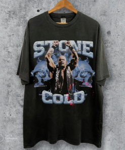 Vintage 90s Bootleg Style Stone Cold T-Shirt,…