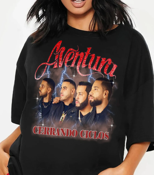 Vintage Aventura Tour 2024, Cerran.do C.iclos T-shirt, Graphic T-shirt, Unisex Shirt, Aven.tura Concert Group,Bachata Lover Gift ShirtShirt