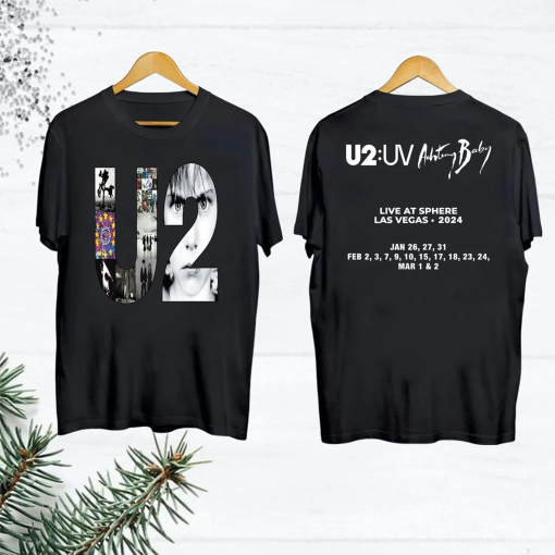 U2 Band 2024 Concert Merch, Achtung Baby Tour 2024 U2 Band TShirt, Achtung Baby Live At Sphere Shirt, Joshua Tree U2 Shirt, U2 Band Fan Gift