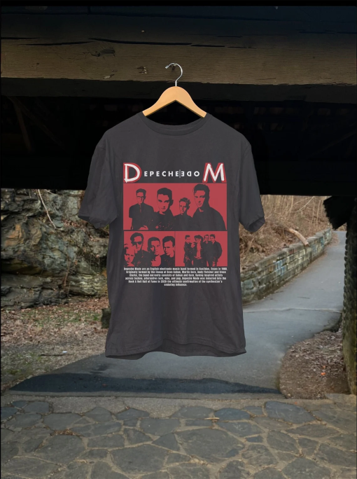 Depeche Mode Shirt, Depeche Mode Band T-Shirt, Depeche Mode Tour, Depeche Mode Merch, Band TShirt, Music Shirt