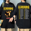 Vintage 80s Music Band Scorpions Blackout Tour Shirt