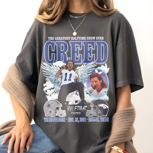 Cre.e.d Band Fan #2024 Music Concert Tee, Summer Of ’99 Concert Shirt, The Greatest Halftime Show Ever Cre.ed Shirt, , Gift For Fan