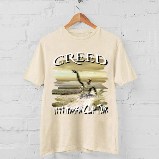 Vintage Creed Human Clay 1999 Tour Shirt, Creed Band 2024 Tour Summer of ’99 Tour, Creed Band Fan Shirt, Rock Band Creed Graphic Shirt