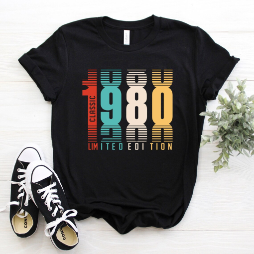 1980 Birthday Gift, 1980 Limited Edition Premium T-Shirt, Trending Right Now, Trending Shirt