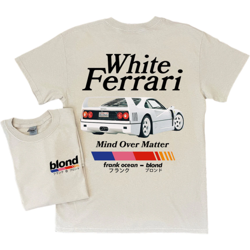 Frank Ocean MIND OVER MATTER Short Sleeve t-shirt | blond album | music gift | Blond | Trends Original Design | y2k | festival tee | summer