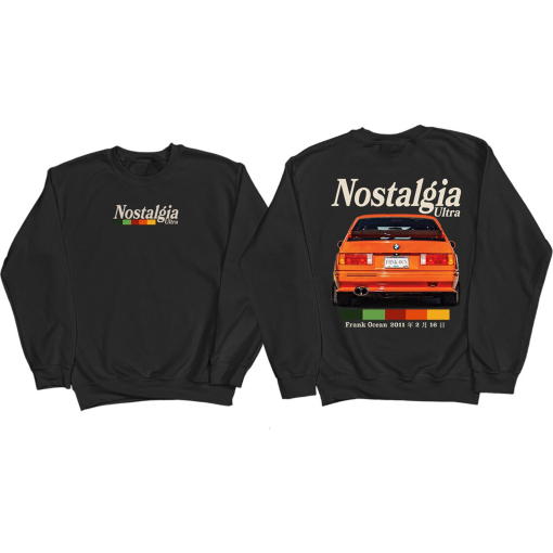 Frank Ocean NOSTALGIA ULTRA Sweatshirt | blond album | blond | music gift | cool gift ideas | y2k | festival | Trends Exclusive | Festival