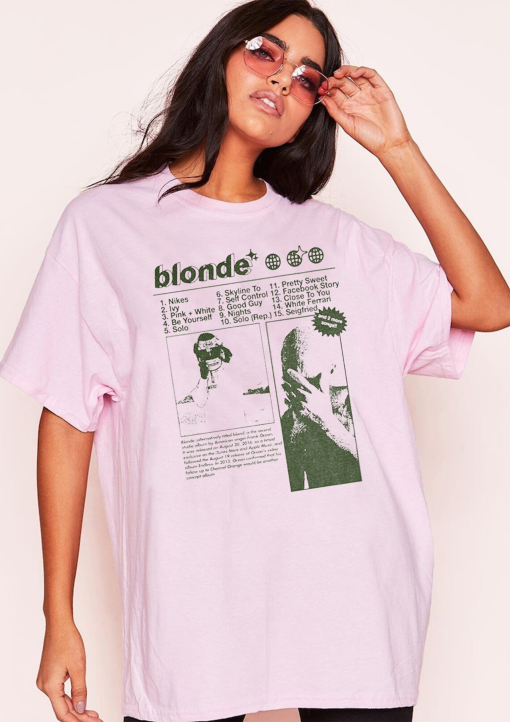 Frank Blond Album unisex Tshirt, Frank Blond Inspired T shirt, Frank T-shirt, blond tee, Fan for blond shirt