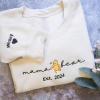 Embroidered Custom Mama Bear Sweatshirt For Mom Shirt For Mother’s Day Personalized Embroidered Winnie The Pooh Hoodie Classic Pooh Bear Tee