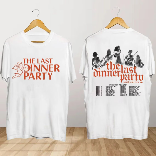 The Last Dinner Party Shirt, The Last Dinner Party Concert Shirt, 2024 Tour Shirt, The Last Dinner Party Fan Gift