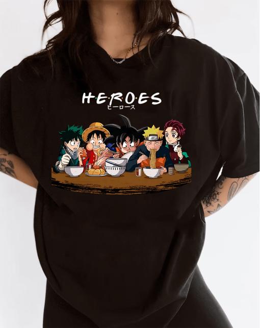 Heroes Anime Shirt