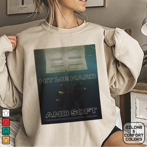 Billie Eilish Hit Me Hard And Soft T-Shirt, Billie Eilish Shirt, , Billie Eilish Art, Billie Eilish Album Shirt, Billie Gift