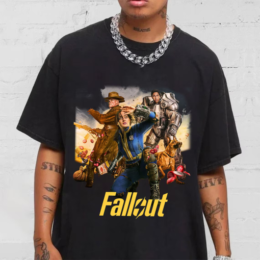 Fallout TV Series 2024 Shirt, Fallout Game Series T-shirt, Lucy Maximus The Ghoul, Video Game, Fallout Fan Shirt