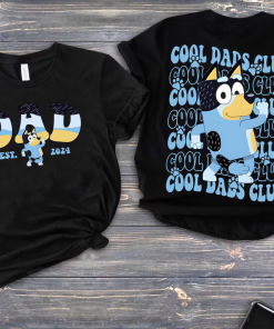 Bandit Bluey Cool Dads Club Two Sides…