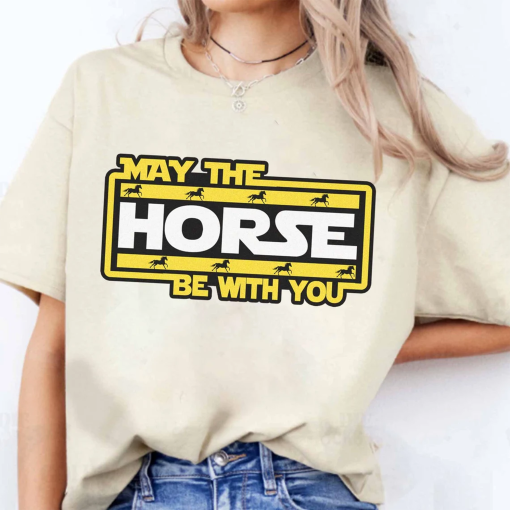 Funny Kentucky Derby May the Fourth Sweater, Derby Kentucky Horse Racing Shirt, 2024 May The Horse Be With You, Derby Celebrating 150 Years