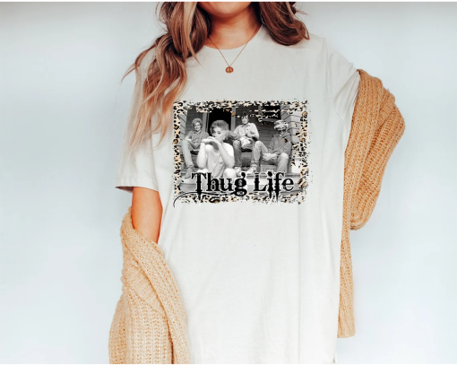 The Golden Girls Thug Life Shirt, Golden Warhol Girls Vintage Shirt, The Golden Girls Fan Shirt, TV Series Shirt,The Golden Girls Lover Gift