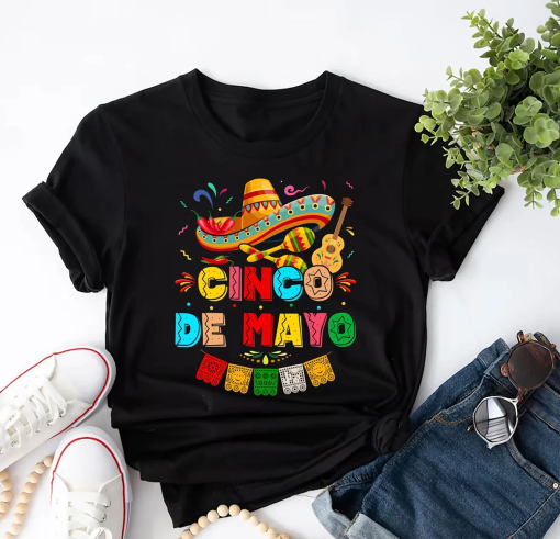 Cinco De Mayo Shirt, Mexican Fiesta Shirt, Mexican Festival Gift, Happy Cinco De Mayo Shirt, Mexican Shirts, Cinco De Mayo Fiesta Shirt