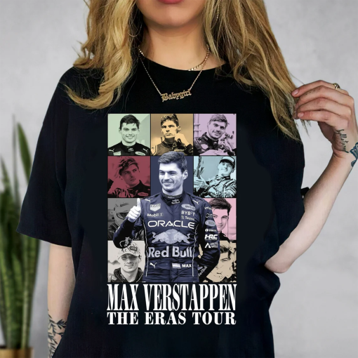 Max Verstappen The Eras Tour Shirt, Vintage 90s Racing Tshirt, Champion Formula 1 Tee, Vintage Design Graphic Tee 90s Sweatshirt Gift fans