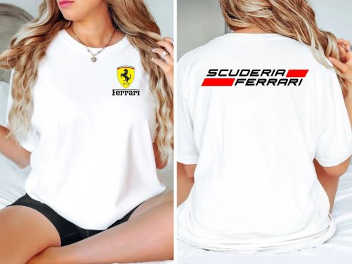 Ferrari Shirt, Ferrari Race Shirt, Car Shirt, Car Tshirt, Race Shirt, Race Car, Ferrari Tshirt, Formula 1 Shirt, Scuderia Ferrari Shirt