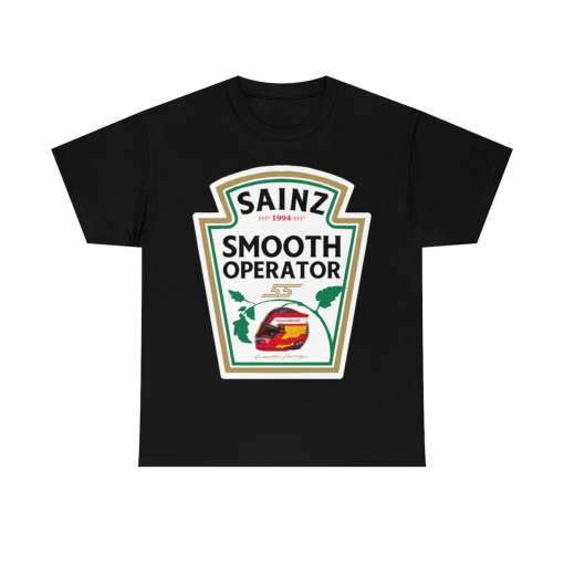 Sainz Smooth Operator Classic T-Shirt , Unisex Heavy Cotton Tee